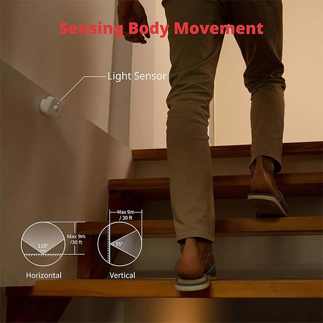 SwitchBot Smart Motion Door Sensor - Wireless PIR Motion Detector for Home Security, Alexa Compatible with SwitchBot Hub