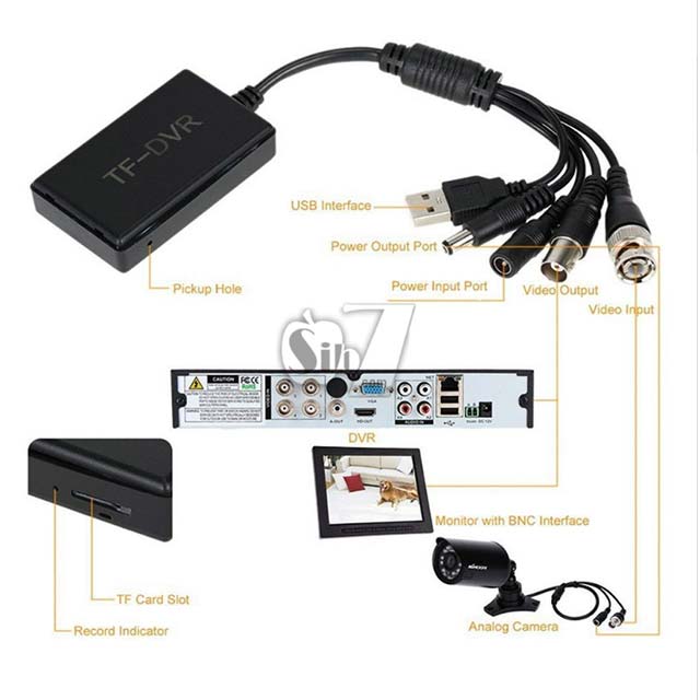 TF-DVR Super Mini Analog DVR