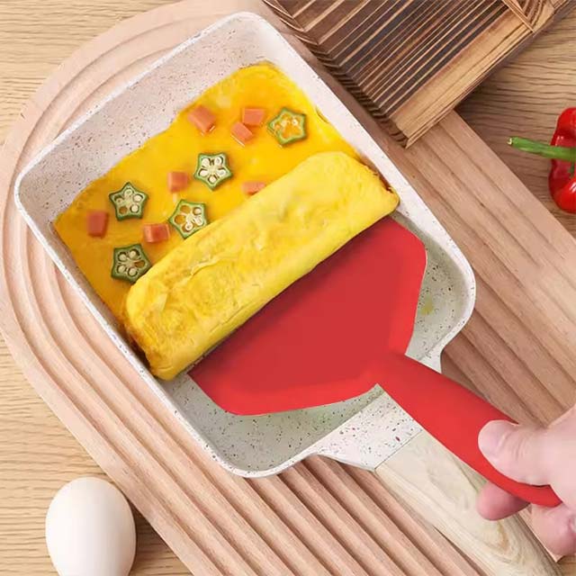 Nonstick Tamagoyaki Pan – Japanese Rectangular Omelette Pan with Detachable Anti-Scalding Handle for All Stoves