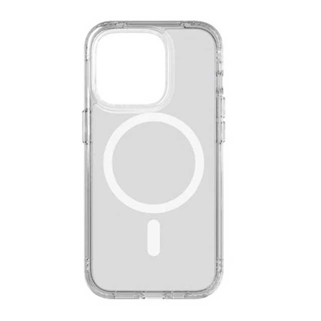 Tech21 EvoClear MagSafe iPhone Case – Ultra Slim, Clear, Impact-Resistant Protective Cover with Magnetic Compatibility