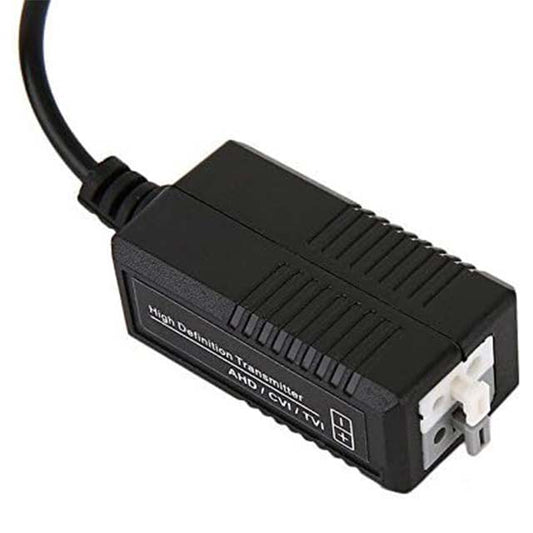 Technotech 2-Pack Anti-Interference UTP Single Channel Passive Video Balun Connector – Coax to Camera CCTV Adapter