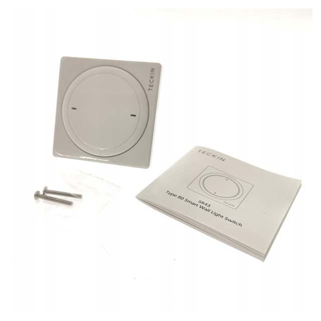 Teckin SR43 Smart Light Switch - WiFi Remote Control, Works with Alexa &amp; Google Home, Voice &amp; App Control, Easy Installation, Energy Saving