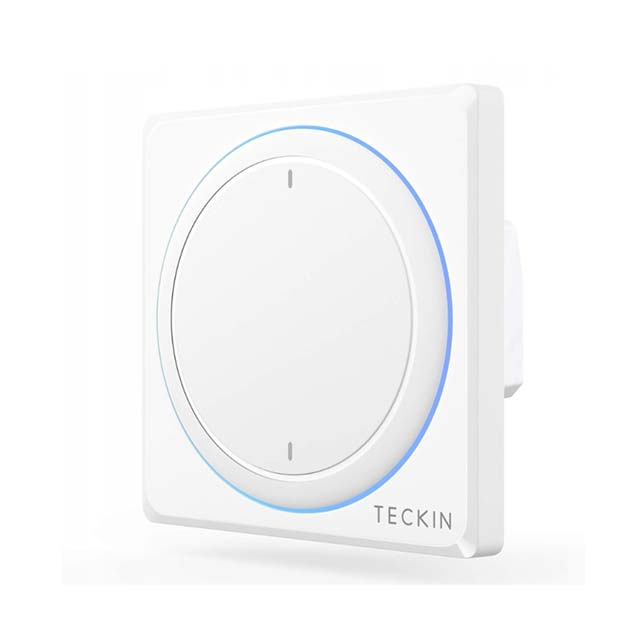 Teckin SR43 Smart Light Switch - WiFi Remote Control, Works with Alexa &amp; Google Home, Voice &amp; App Control, Easy Installation, Energy Saving
