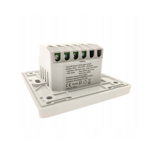 Teckin SR43 Smart Light Switch - WiFi Remote Control, Works with Alexa &amp; Google Home, Voice &amp; App Control, Easy Installation, Energy Saving