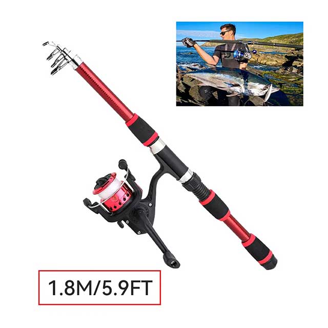 Telescopic Carbon Fiber Fishing Rod 3.0M – Ultralight Spinning & Fly Rod for Carp, Feeder & Travel Fishing