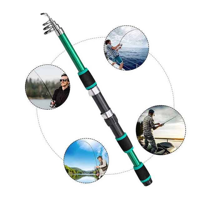 Telescopic Carbon Fiber Fishing Rod 3.0M – Ultralight Spinning & Fly Rod for Carp, Feeder & Travel Fishing