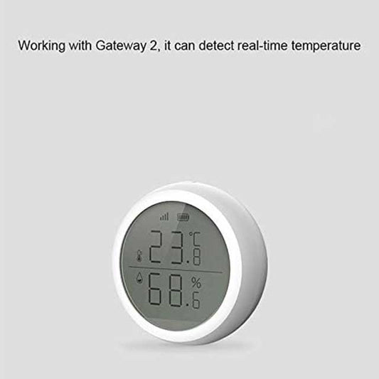Shumo Zigbee 3.0 Temperature & Humidity Sensor – Smart Home Monitor Compatible with Tuya & Smart Life App