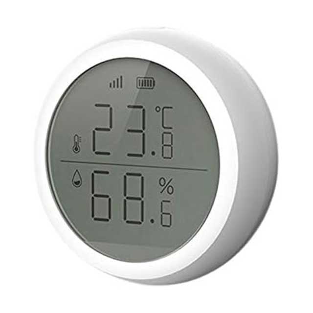 Shumo Zigbee 3.0 Temperature & Humidity Sensor – Smart Home Monitor Compatible with Tuya & Smart Life App