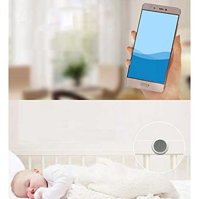 Shumo Zigbee 3.0 Temperature & Humidity Sensor – Smart Home Monitor Compatible with Tuya & Smart Life App
