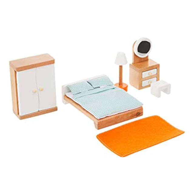 Master Bedroom For A Dolls House by Hape