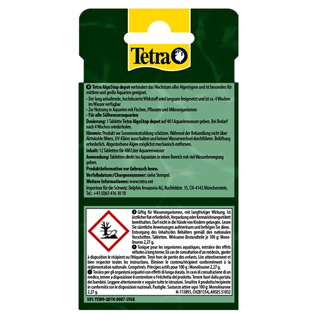 Tetra AlgoStop Depot – Powerful, Long-Lasting Algae Control for Aquariums &amp; Ponds