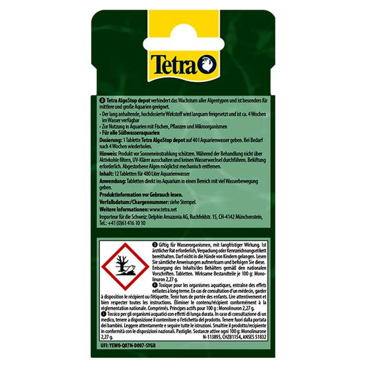 Tetra AlgoStop Depot – Powerful, Long-Lasting Algae Control for Aquariums &amp; Ponds