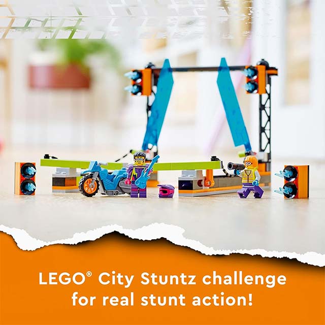 LEGO City Stuntz The Blade Stunt Challenge 60340 Building Toy Set- Boys, Girls, Kids Ages 5+ (154 Pieces)