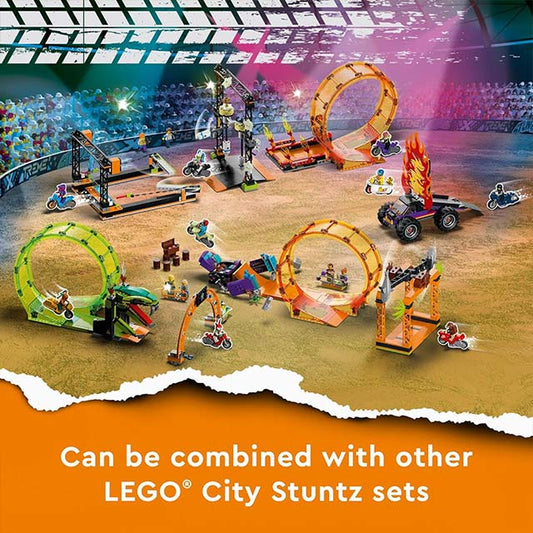 LEGO City Stuntz The Blade Stunt Challenge 60340 Building Toy Set- Boys, Girls, Kids Ages 5+ (154 Pieces)