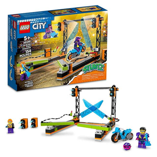 LEGO City Stuntz The Blade Stunt Challenge 60340 Building Toy Set- Boys, Girls, Kids Ages 5+ (154 Pieces)
