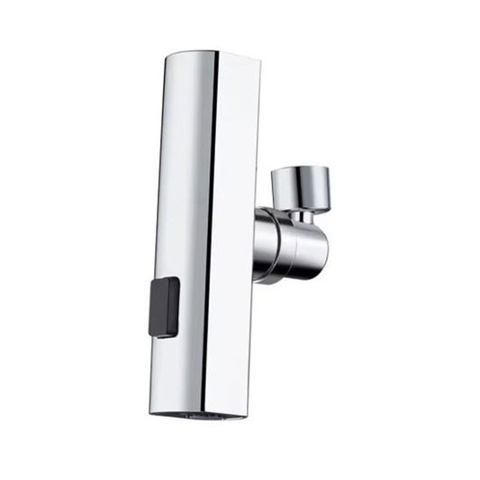 Three-Level Waterfall Universal Faucet Extension - Splash-Proof Rotatable Vegetable Washer & Universal Connecting Box