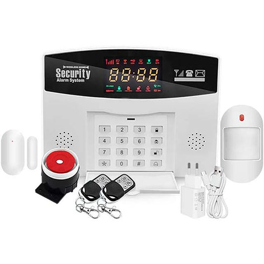 Thustar Alarm System - Tuya GSM Wifi Alarm 4G Wireless Burglar Alarm For Home Business Touch Screen Alarms Mobile APP Remote Control Smart Home Siren