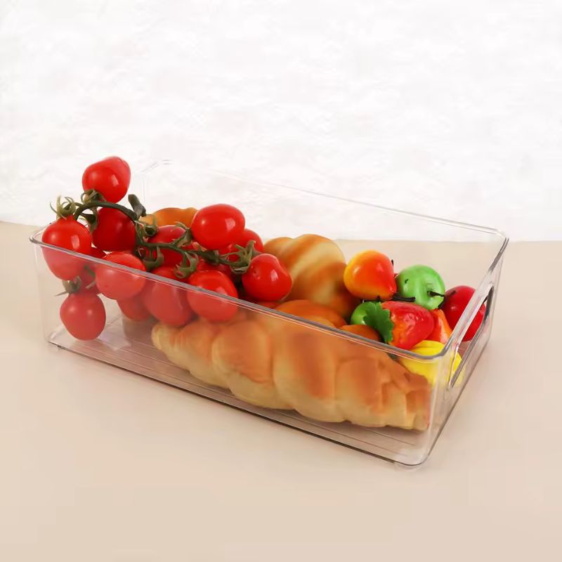 Organisateur transparent Boîte de rangement de bureau – Cabinet de tiroirs étanche en acrylique transparent et porte-papeterie, 3 tailles (Petit/Moyen/Grand)