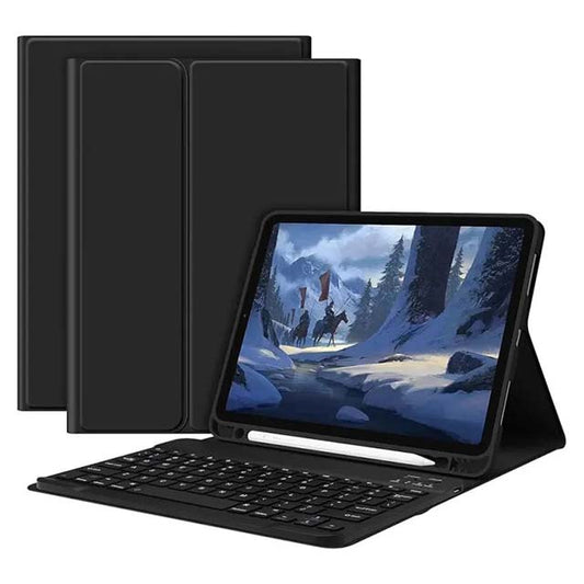 Typecase iPad Pro 12.9 Keyboard Case – 2022 6th Gen Ultra-Thin Touchpad Case with 10-Color Backlit Keys &amp; Pencil Holder for iPad Pro 12.9 (3rd/4th/5th Gen)