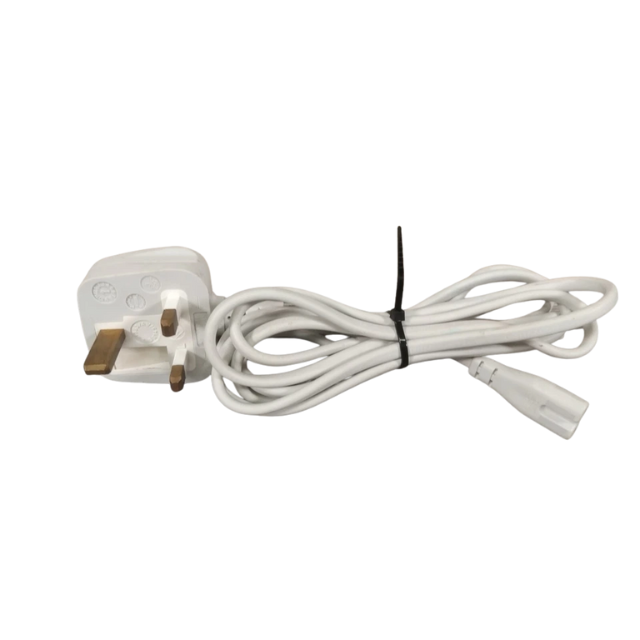 UK Power Cord – Safety Mains Lead Compatible with Apple Devices
