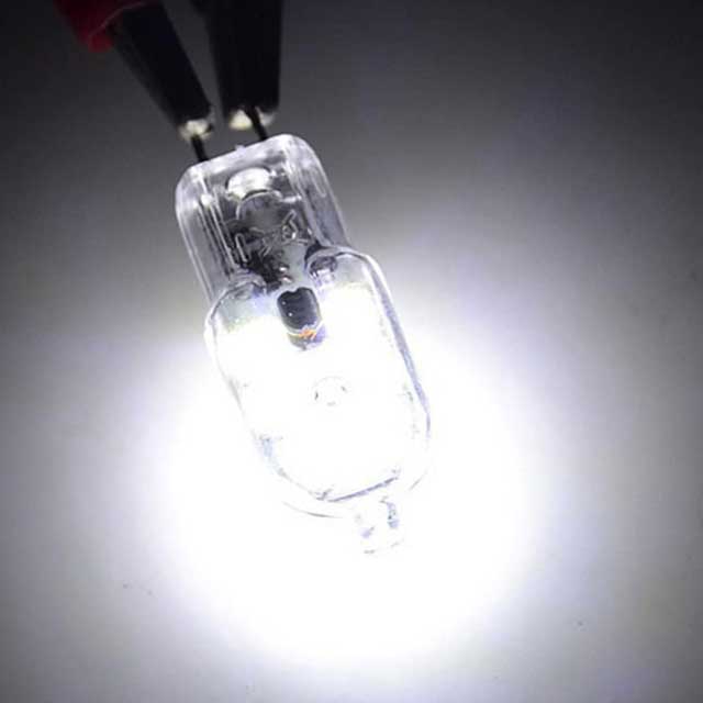 UKCOCO DC12V LED Corn Light Bulb – Warm White 2835 12 SMD, Dimmable Decorative Lamp for Home & Outdoor Lighting, Energy-Efficient Pure White AC/DC 12V LED Bulb