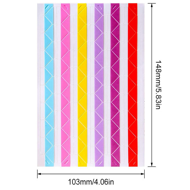 ULWSY 1020pcs Adhesive Photo Sticker Corners – Colorful DIY Scrapbook, Journal &amp; Picture Album Supplies