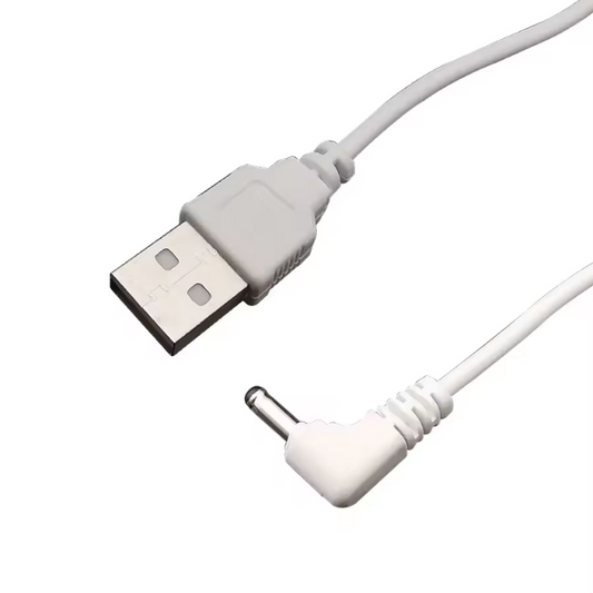 USB 2.0 Type-A to 3.5x1.35mm DC Power Cable – 5V Plug Extension Cord for Charging Devices