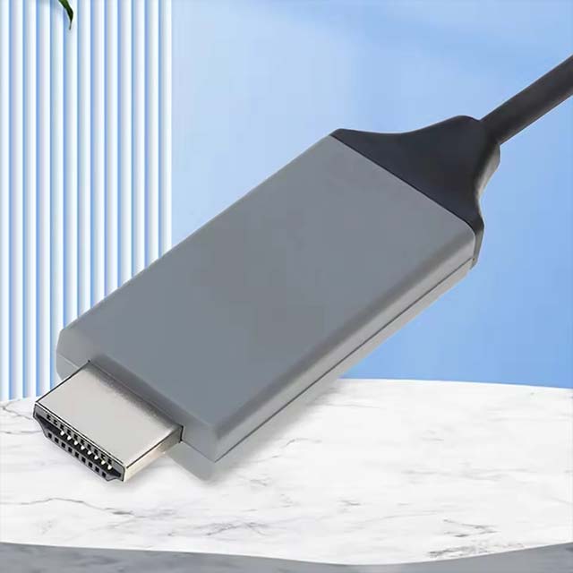 USB-C to HDMI Cable- 4K@30Hz- 2m- Black- CDP2HD2MBNL Equivalent- Male to Male