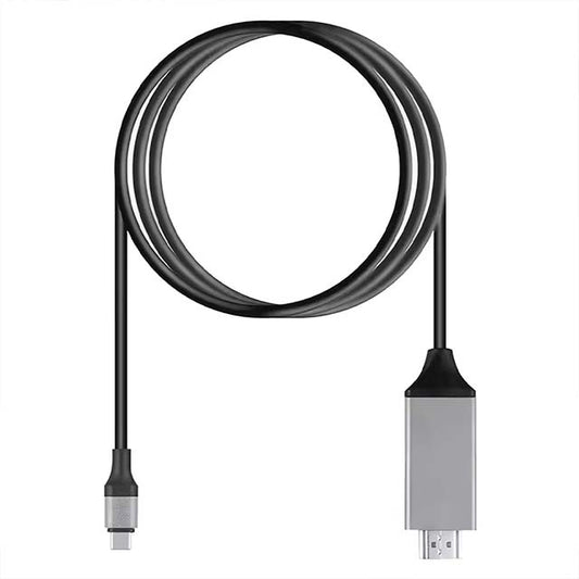 USB-C to HDMI Cable- 4K@30Hz- 2m- Black- CDP2HD2MBNL Equivalent- Male to Male