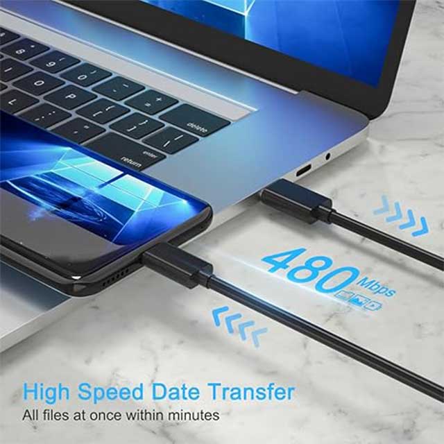 USB C to Micro USB Cable