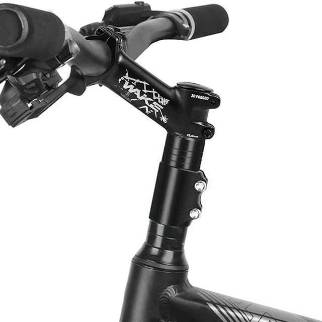 Ultralight 25° Bicycle Stem for Mountain &amp; Road Bikes – Compatible with 31.8mm Handlebars