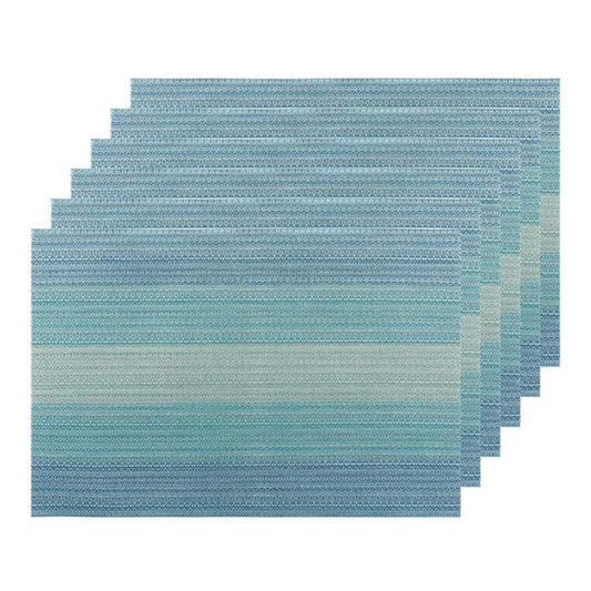 Unique Bargains Vinyl Weave Dining Table Placemats – Durable, Easy-to-Clean Vinyl Place Mats for Indoor &amp; Outdoor Use
