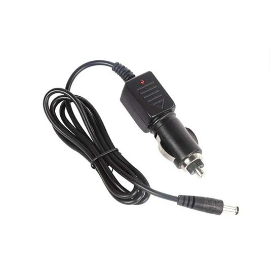 Universal 12V 2A Car Charger &amp; Power Adapter – Cigarette Lighter DC Plug for Driving Recorder, Massage Pillow &amp; Charging Cable