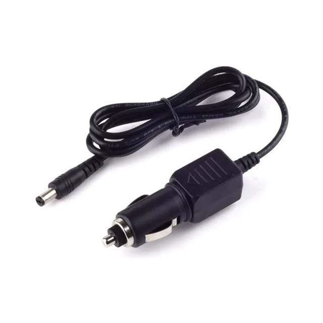 Universal 12V 2A Car Charger &amp; Power Adapter – Cigarette Lighter DC Plug for Driving Recorder, Massage Pillow &amp; Charging Cable