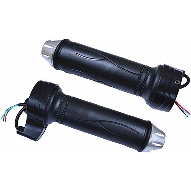 Universal 12V-48V Black Electric Bike Scooter Throttle Handle – No-Brand High-Performance Replacement Control
