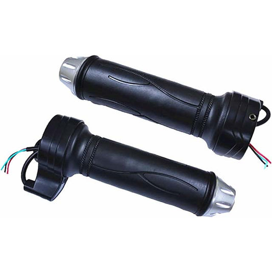 Universal 12V-48V Black Electric Bike Scooter Throttle Handle – No-Brand High-Performance Replacement Control