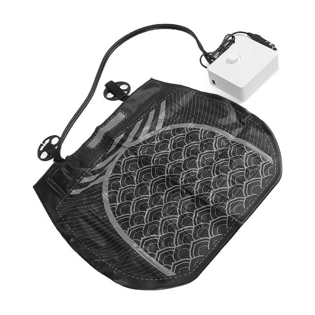 Universal Car Seat Cooler Mat – Water-Cooled Seat Cushion with Fin Circulation for Effective Heat Dissipation