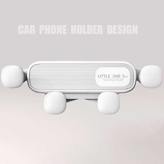 Universal Gravity Car Phone Holder – Air Vent Mount for 4.7–7 Inch Smartphones | Shockproof GPS Clip Stand for Mobile Devices