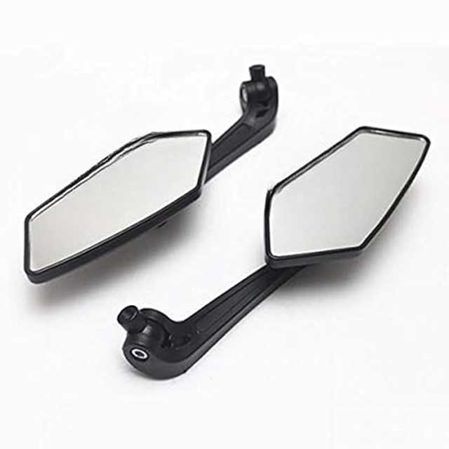 Universal Motorcycle Rear View Side Mirror Pair