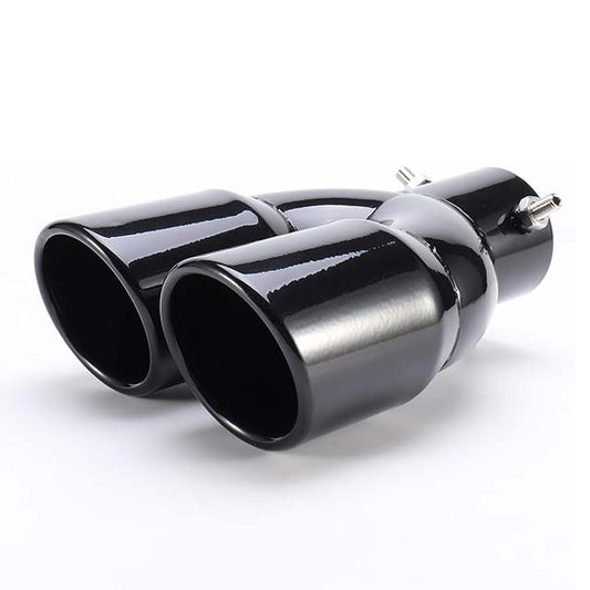 Universal Stainless Steel Tail Throat Car Exhaust Muffler – High Performance, Durable &amp; Noise-Reducing Replacement for Cars