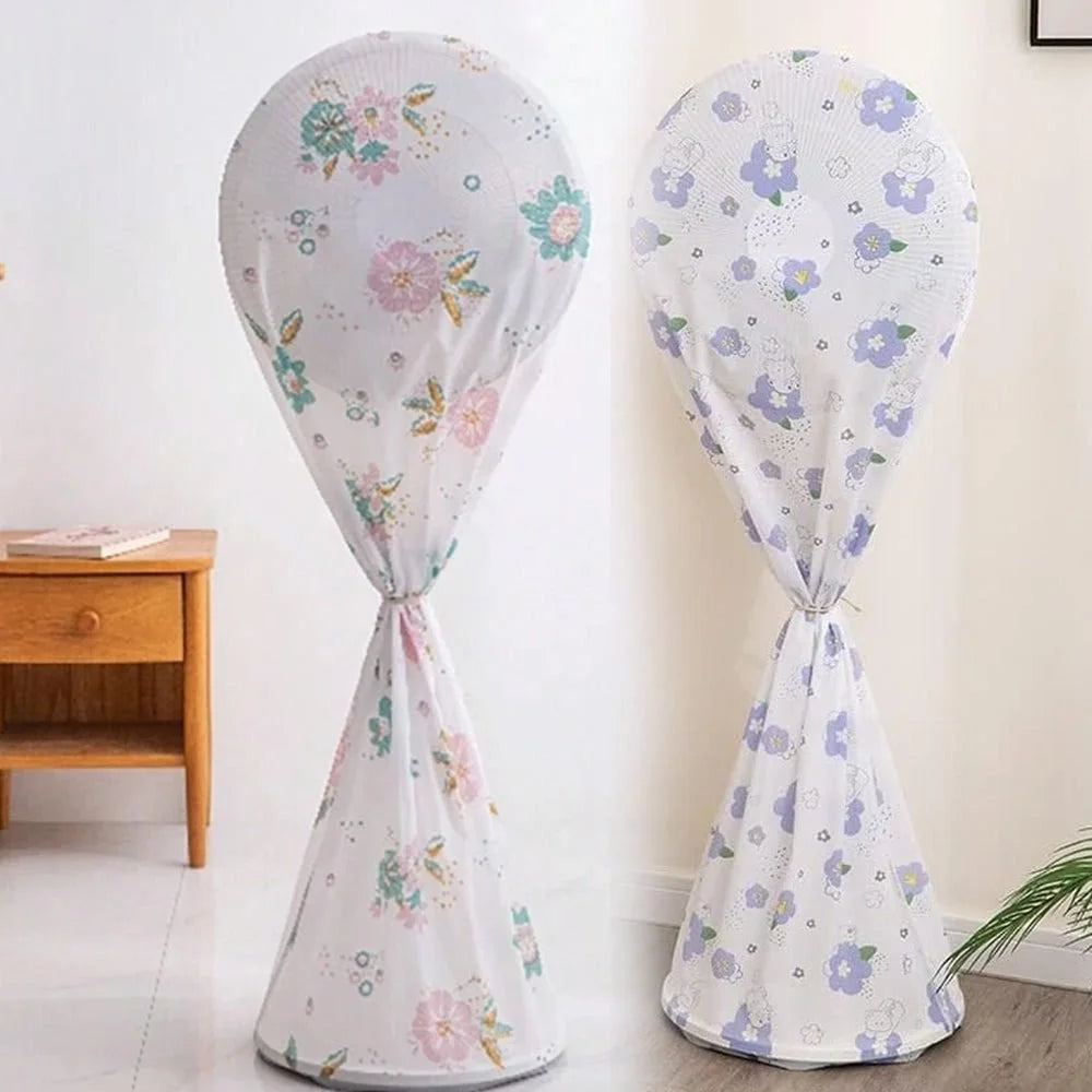 Housse de protection anti-poussière pour ventilateur 145 x 60 cm – Housse lavable pour ventilateur sur pied, protection anti-poussière et de rangement