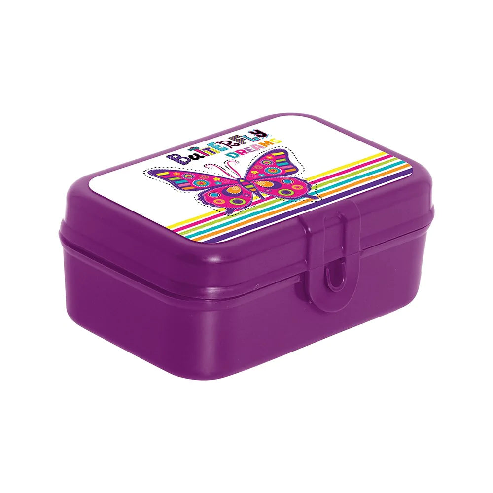 Petite boîte de conservation alimentaire – Compacte pour la préparation des repas et les collations (15 x 10 x 6 cm)