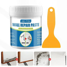 Kit de réparation murale 100g – Pâte de réparation murale à séchage rapide pour fissures, trous et rayures avec racloir