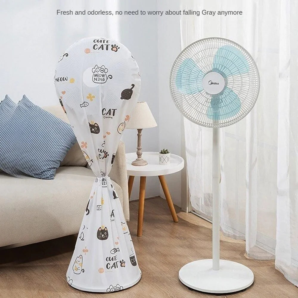 Fan Protective Dust Cover 145 x 60 cm – Washable Standing Fan Cover for Dust & Storage Protection