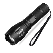 Tac Light Tactical LED Flashlight – High-Power Zoomable Weatherproof Torch with 5 Light Modes