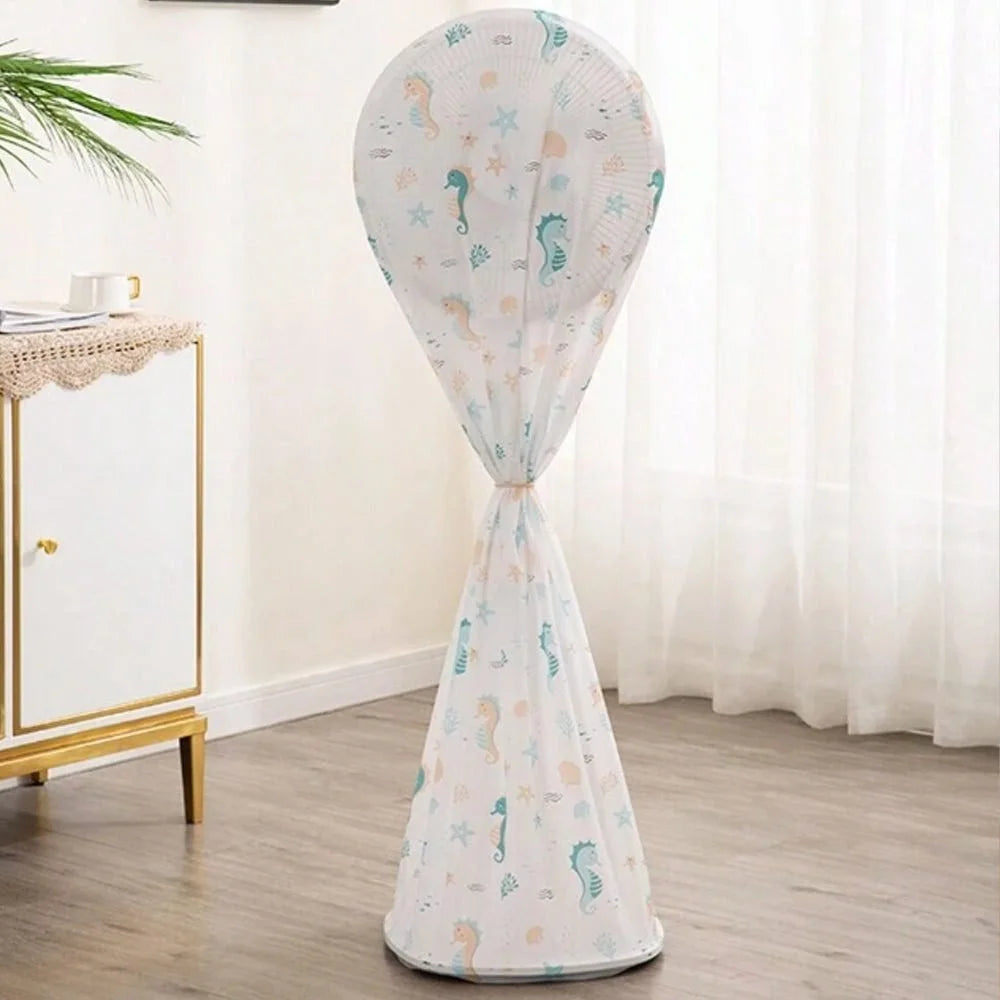 Housse de protection anti-poussière pour ventilateur 145 x 60 cm – Housse lavable pour ventilateur sur pied, protection anti-poussière et de rangement