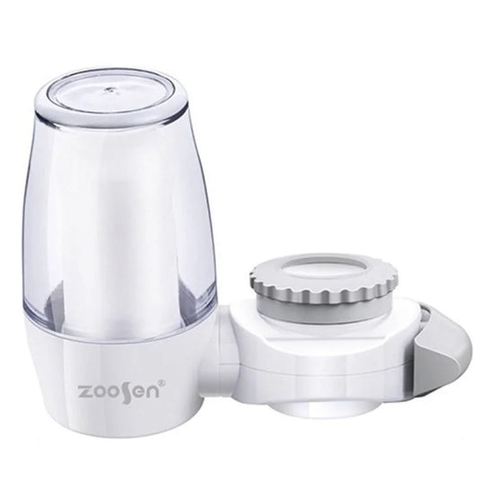 Household Faucet Water Purifier – Ceramic Cartridge Tap Water Filter for Kitchen Sink, Splash-Proof Faucet Filter with Easy Installation