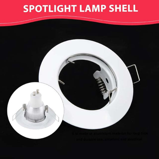 Upgrade Your Recessed Lighting with GU10 LED Trim Covers – 2-Pack Premium Replacement Trim for Recessed Lights