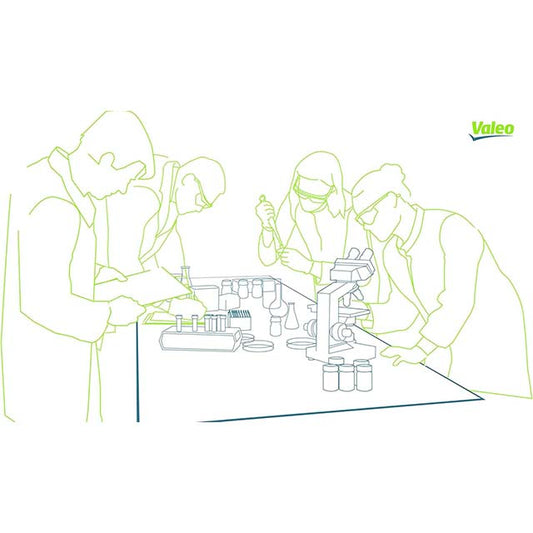 VALEO 698899 Premium Air Conditioning Cleaner &amp; Disinfectant – Boost Automotive A/C Performance &amp; Eliminate Odors