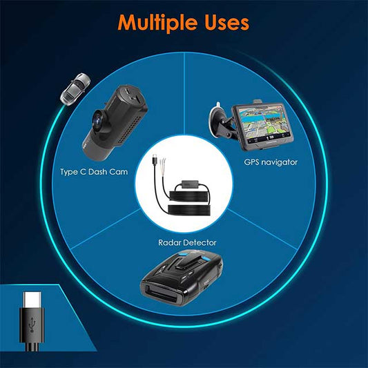 Vantrue 11.5ft Type C USB